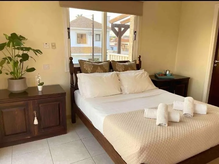 Nissi Beach Villa With Pool And Sea View Ayia Napa