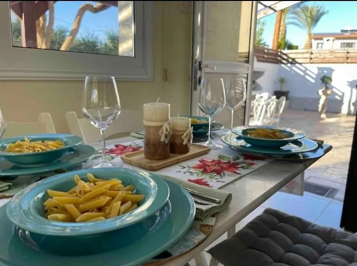 Nissi Beach Villa With Pool And Sea View Айя-Напа 0*,