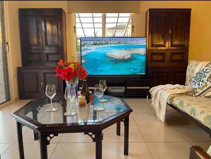 Nissi Beach Villa With Pool And Sea View Ayia Napa 0*,