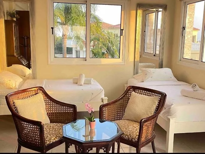 Nissi Beach Villa With Pool And Sea View Ayia Napa